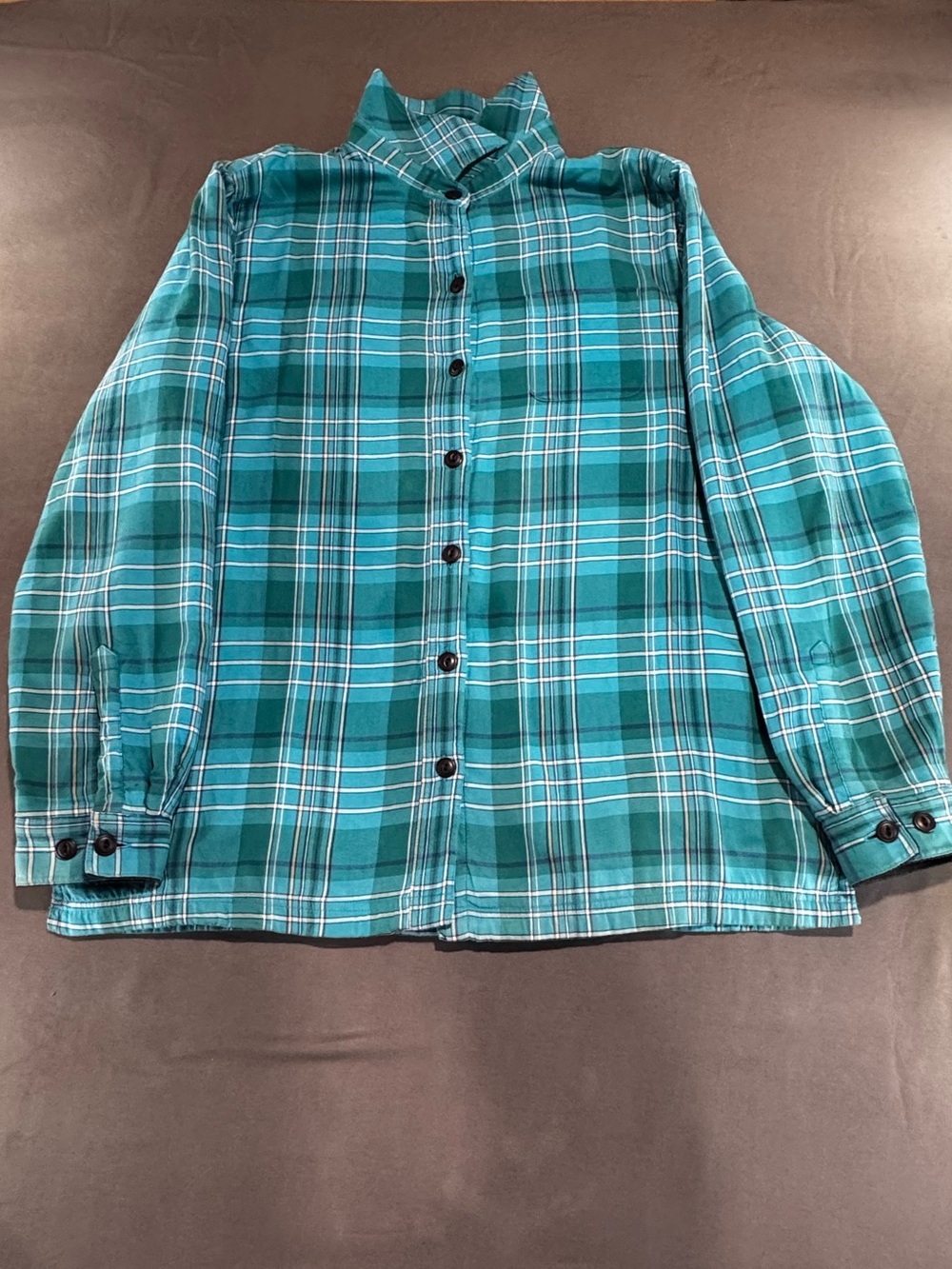 L.L.Bean Fleece Lined Shacket Plaid Men’s Medium